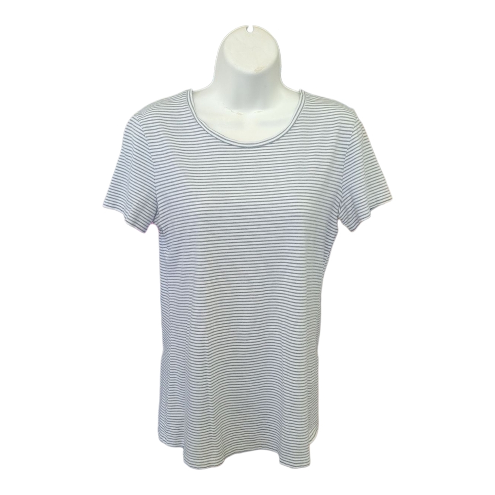 Banana Republic Gray Signature Fitted Short Sleeve Tee